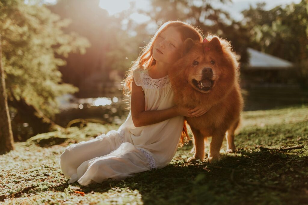 “Girl with dog – best cheap pet insurance UK 2025”